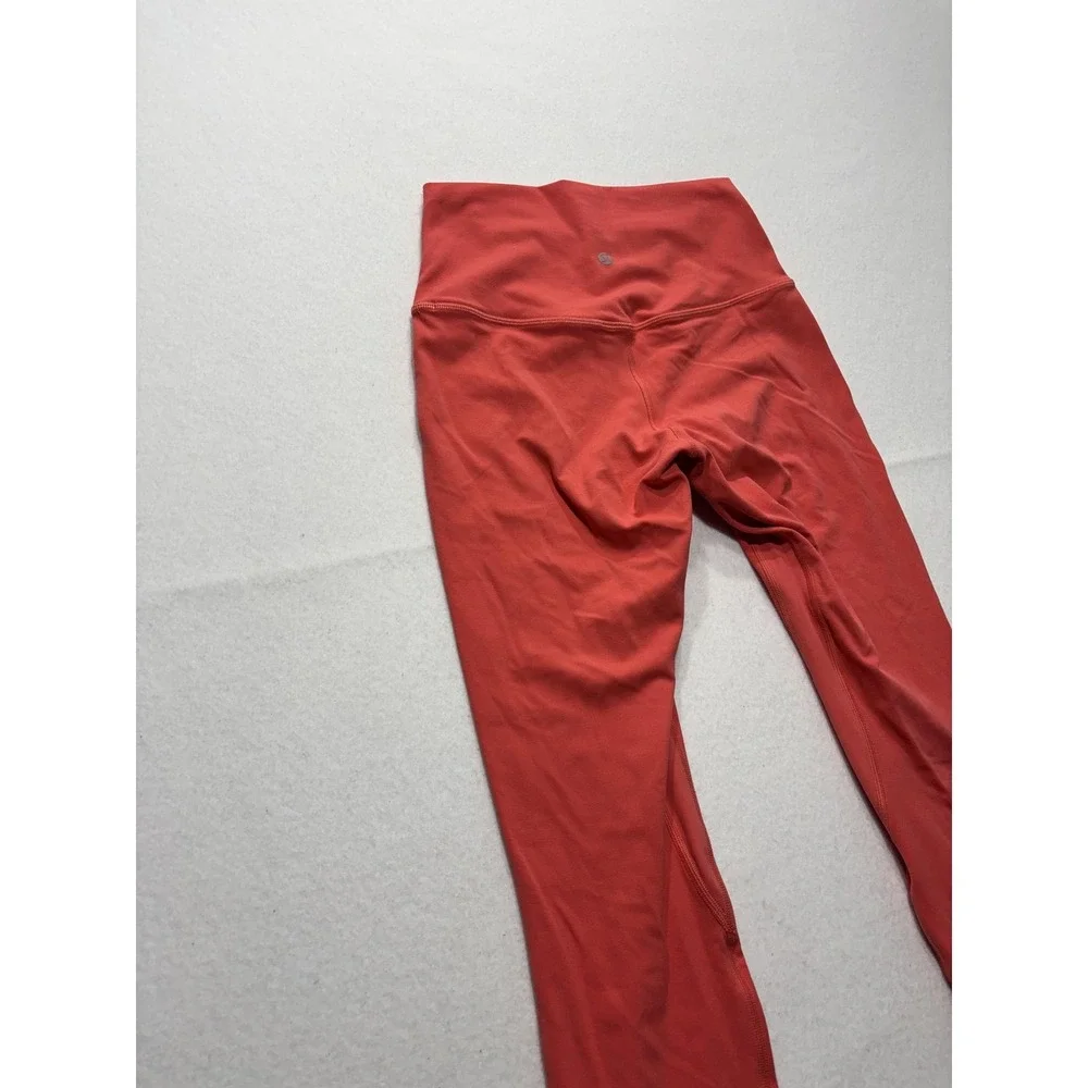 Lululemon Leggings Womens XS Red High Rise 26